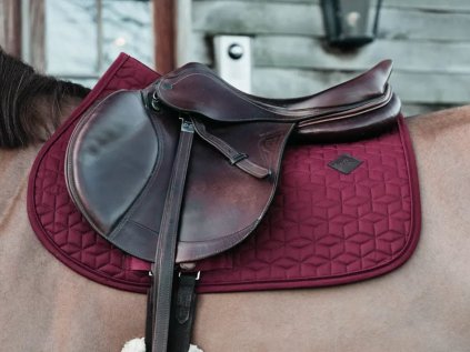 Podsedlová dečka KENTUCKY Classic - bordo, VS/FULL