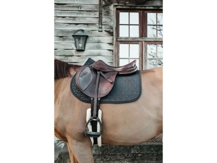 Podsedlová dečka KENTUCKY Classic - šedá, VS/FULL