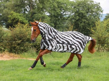Deka proti hmyzu BUCAS BuzzOff Zebra Full-Neck, 140 cm