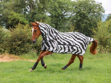 Deka proti hmyzu BUCAS BuzzOff Zebra Full-Neck 155 cm