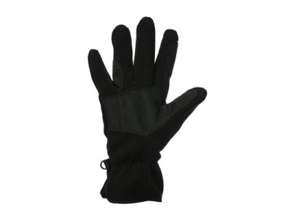 EQUITHEME Rukavice zimní fleecové Picot, černé, vel. XS