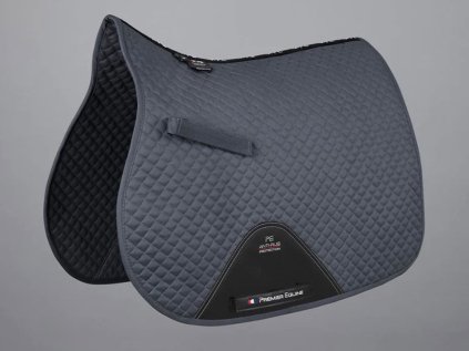 PREMIER EQUINE Dečka Podsedlová cotton - šedá, VS (AP 25 DOPRODEJ)
