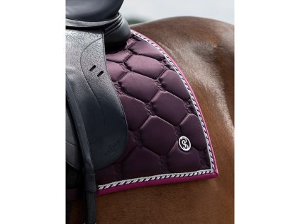 Podsedlová dečka PS OF SWEDEN Signature - plum, DR (AP 25 DOPRODEJ)