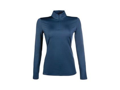 HKM Tričko funkční dětské Basic - modré vel. 140