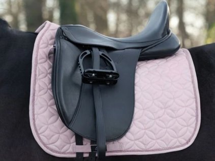 Podsedlová dečka HKM Daphne - mauve, VS