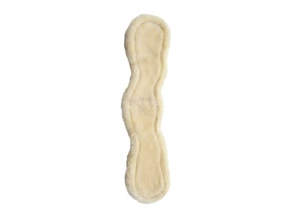 Návlek na drezurní podbřišník KENTUCKY, přírodní beránek, 75cm