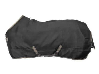 Výběhová deka BUCAS Freedom Turnout 300g, černá/taupe, 155 cm