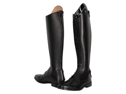 IMPERIAL RIDING Boty jezdecké drezurní vysoké IRHOlania Short, black-lack/chrystal, vel. 36