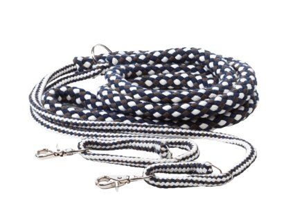 KAVALKADE Asistent lonžovací Soft gray-navy-white vel. UNI