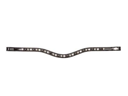 KAVALKADE Čelenka Dazzle black-patent/white vel. FULL