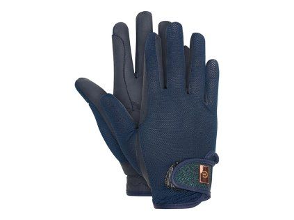 IMPERIAL RIDING Rukavice jezdecké IRHSummercool navy vel. S
