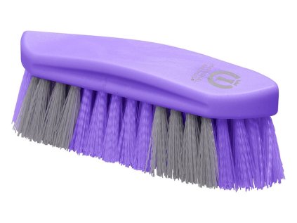 IMPERIAL RIDING Kartáč Dandy tvrdý, dvoubarevný, royal purple, vel. UNI