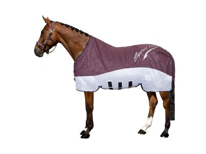 IMPERIAL RIDING Deka nepromokavá a proti hmyzu IHRSuper-dry, bordeaux, vel. 145