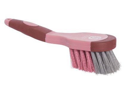 IMPERIAL RIDING Kartáč na kopyta IHRGrip, rose-bordeaux-silver, vel. UNI