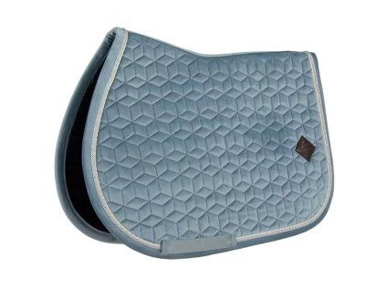 Podsedlová dečka KENTUCKY Velvet - light blue VS/PONY