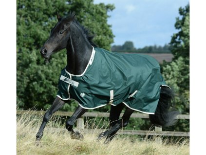 Výběhová deka BUCAS Green-Line Turnout, 100g zelená, 125 cm