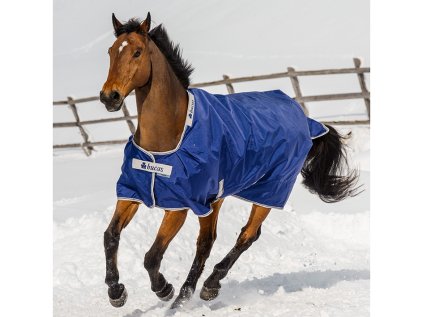 Výběhová deka BUCAS Atlantic Turnout 400g - modrá, 155 cm