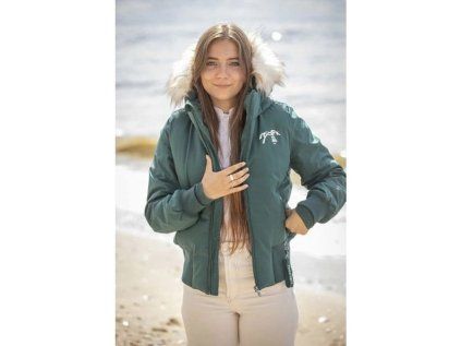PENELOPE Bunda bomber Step Dark green vel. XXS
