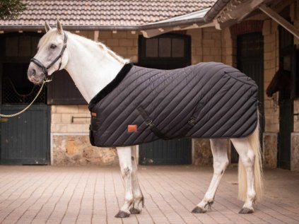 PADDOC Deka stájová diagonal, černá, vel. 155