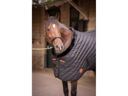 PADDOC Deka stájová diagonal, černá, vel. 145