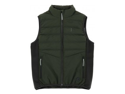 EQUITHEME Vesta jezdecká výhřevná, kaki, vel. XXS