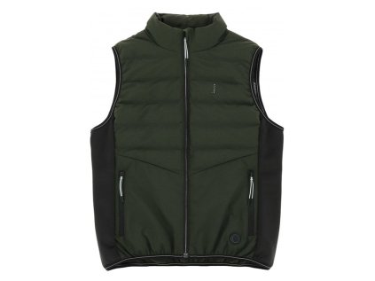 EQUITHEME Vesta jezdecká výhřevná, kaki, vel. S