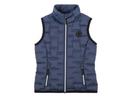 EQUITHEME Vesta Aurore černá/modrá, vel. M