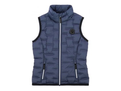 EQUITHEME Vesta Aurore černá/modrá, vel. XS