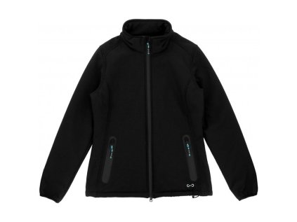 RIDING WORLD Bunda Romy softshell černá, vel. S
