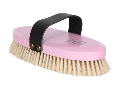 IMPERIAL RIDING Kartáč jemný, rose, vel. UNI