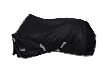 Výběhová deka BUCAS Anniversary Turnout Light, black/silver, 115 cm