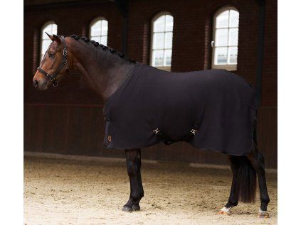 IMPERIAL RIDING Deka fleecová IRHFundamental, černá, vel. 115 cm