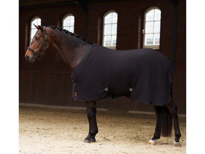 IMPERIAL RIDING Deka fleecová IRHFundamental, černá, vel. 175 cm