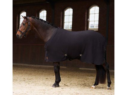 IMPERIAL RIDING Deka fleecová IRHFundamental, černá, vel. 205 cm