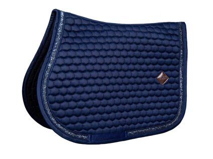 Dečka podsedlová KENTUCKY glitter navy VS/FULL