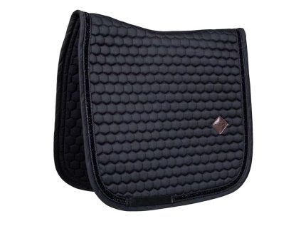 Dečka podsedlová KENTUCKY glitter black DR/FULL
