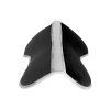 Tlumicí dečka ACAVALLO Spine Free Memory Foam černá vel. M