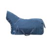 Výběhová deka HKM Starter nepromokavá, modrá (VÝPRODEJ), 125 cm