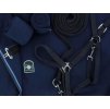Set odpocovací deky, ohlávky a bandáží modrý RIDING WORLD, 125 cm
