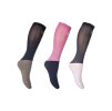 Podkolenky HKM Colour sada  - růžová/tmavě modrá/šedá, vel. 38-40