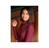 Tričko EQUESTRIAN STOCKHOLM Essential Mesh Top New Maroon vel. L