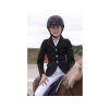 Dětské závodní sako EQUITHEME Soft Classic  - modré/bílé, 8 let