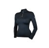 Tričko EQUESTRIAN STOCKHOLM Air Breeze Top Black Edition, XXL
