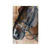 Uzdečka DYON Working Round Leather - černá PONY