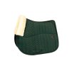 Podsedlová dečka KENTUCKY Skin Friendly - Velvet - zelená, VS/FULL