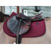 Podsedlová dečka KENTUCKY Classic bordo VS/FULL