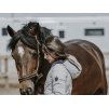 Dětská jezdecká bunda EQUITHEME prošívaná Lara šedá věk 10