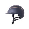 IMPERIAL RIDING Helma jezdecká IRHOlania Deluxe small visor, navy/rosegold, vel. L