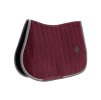 Podsedlová dečka KENTUCKY Contrast Velvet - bordo, VS/FULL