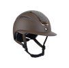 IMPERIAL RIDING Helma jezdecká IRHOlania Deluxe big visor brown vel. S